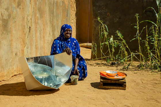 Chad Woman Portrait 