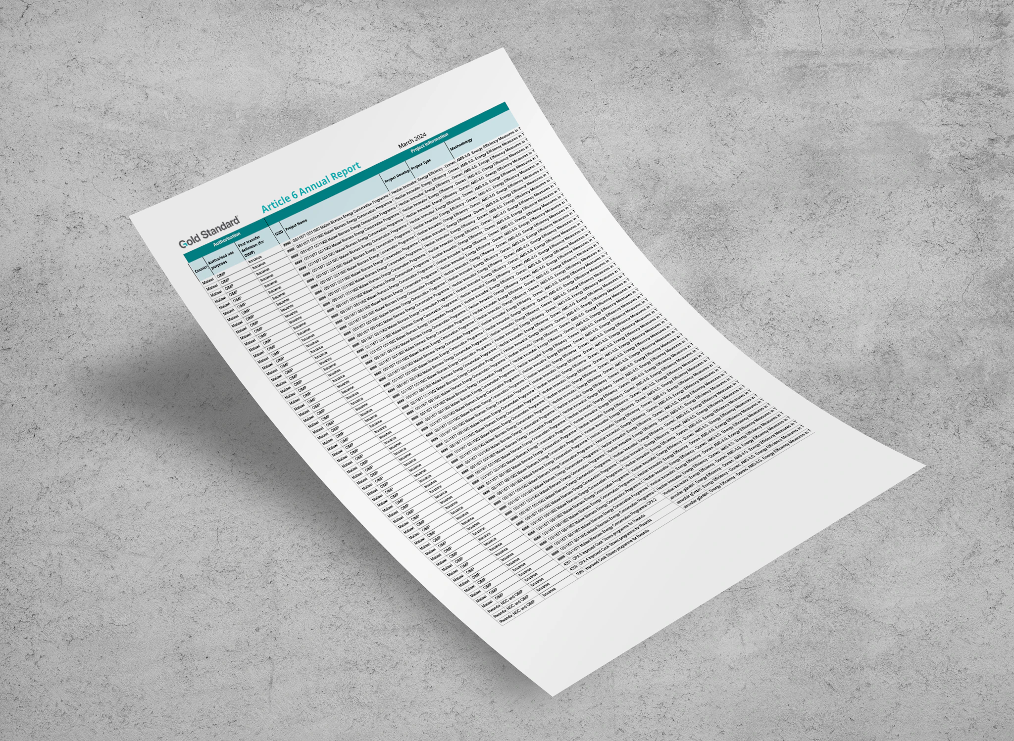 Article 6 Annual Report 2025 - Illustrative Cover